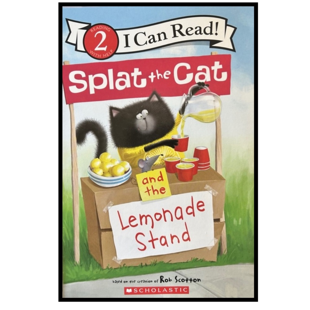 BUNDLE & SAVE 🎉 Splat the Cat and the Lemonade Stand Level 2 Reader